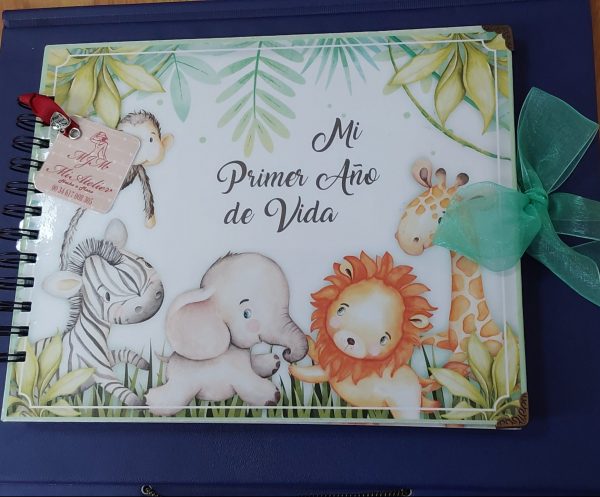 Libro Recuerdos "Mi primer Año" Safari - Imagen 3