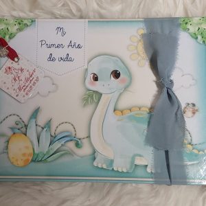 Libro Recuerdos "Mi primer Año" Dino