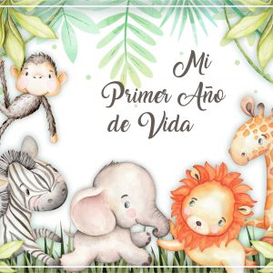 Libro Recuerdos "Mi primer Año" Safari